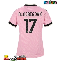 Camisa de Futebol Juventus Kerim Alajbegovic #17 Equipamento Secundário Mulheres 2026-27 Manga Curta